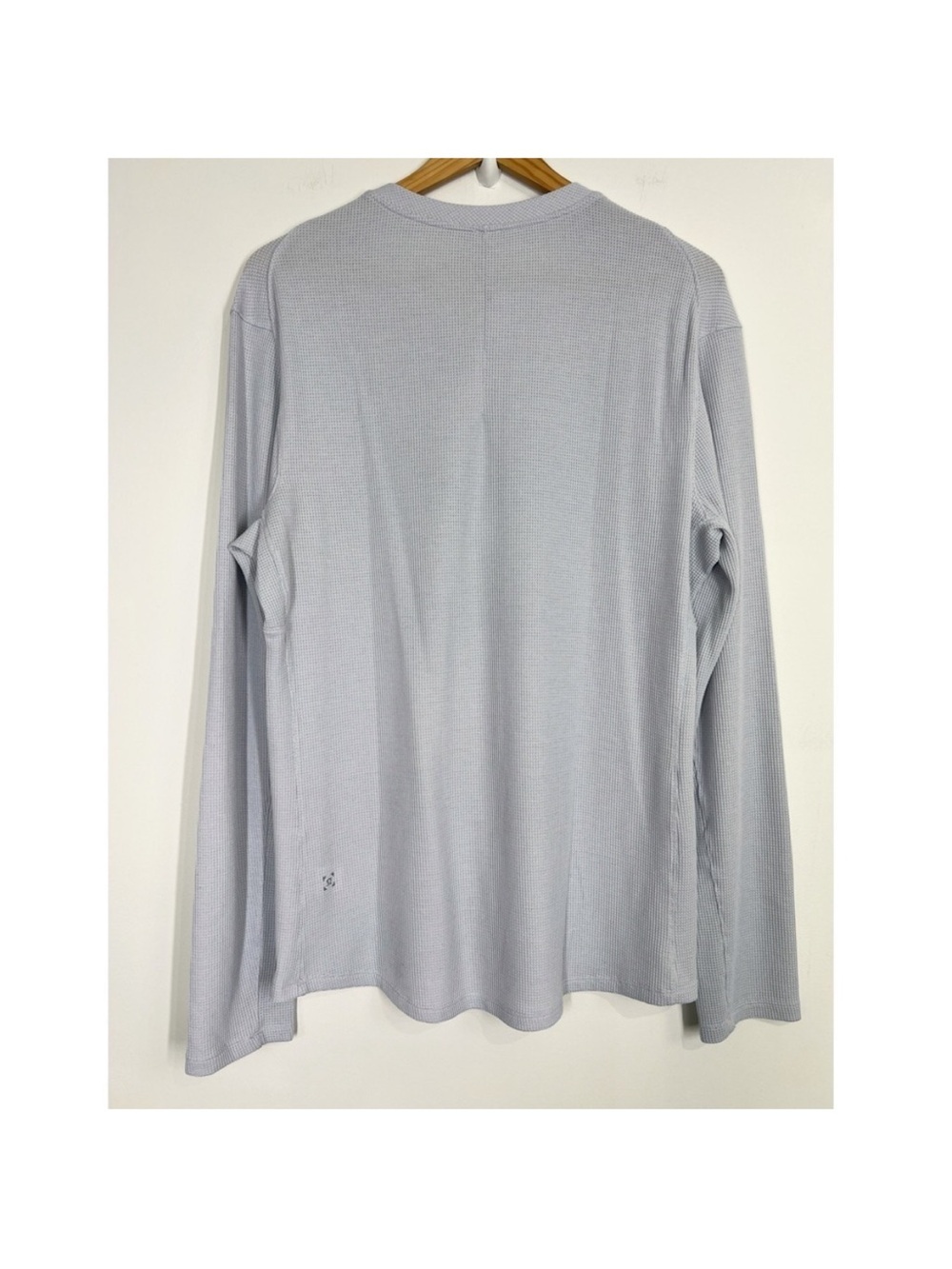 Lululemon Shift Stitch Henley Heathered Core Ultra Light Grey - Picture 3 of 12